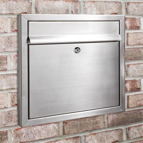 contemporary stainless steel post boxes|heavy duty stainless steel mailbox.